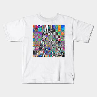 Mosaic Mountain Kids T-Shirt